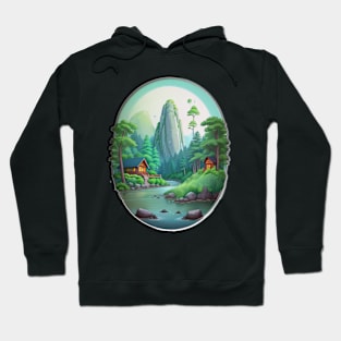 dream house in mountains Hoodie